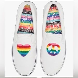 Sperry Top Sider Canvas Women’s Size 8 1/2-9 Rainbow